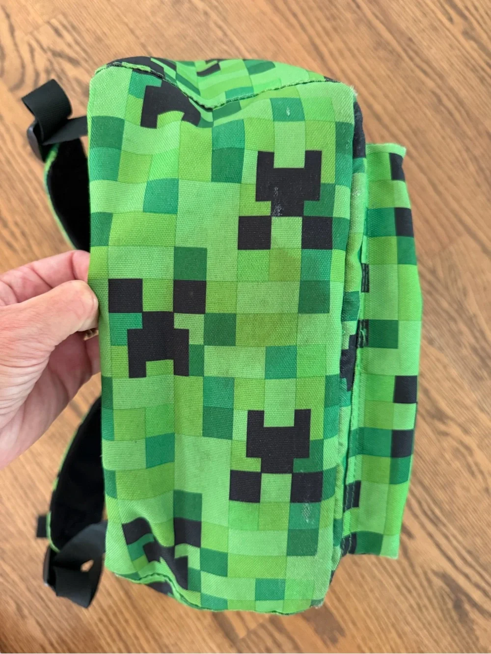 Minecraft Creeper Green/Black Backpack